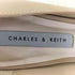 チャールズアンドキース CHARLES&KEITH トラペーズヒールパンプス レディース JPN:24.5