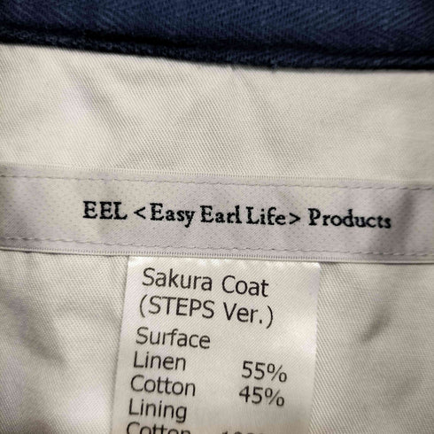イールプロダクツ EEL Products STEPS サクラコート ステンカラーコート メンズ JPN:M