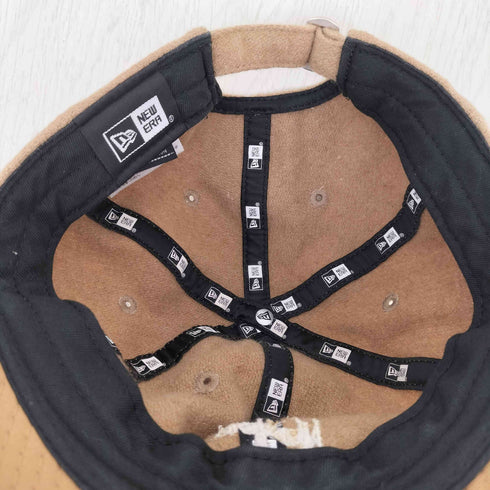 ニューエラ NEW ERA 別注 NEWYORK ロゴ ウール混 キャップ レディース