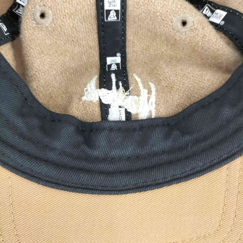 ニューエラ NEW ERA 別注 NEWYORK ロゴ ウール混 キャップ レディース