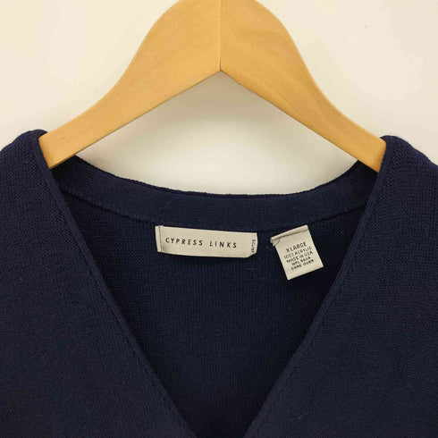 CYPRESS LINKS 90s USA製 アクリル カーディガン メンズ import:XL