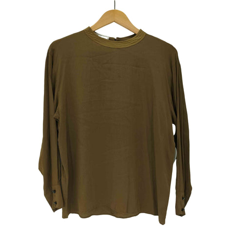 GENNY MADE IN ITALY SILK 100% イタリア製 絹 シルク ブラウス カットソー レディース