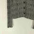 ベラペレ VERA PELLE MADE IN ITALY イタリア製 レース カラー ツイード チェック クロップド ジャケット レディース EUR:42