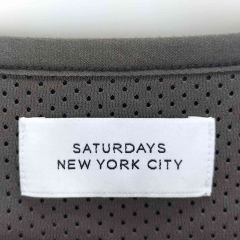 サタデーズニューヨークシティ Saturdays NYC ハーフジップ フリース プルオーバー メンズ S