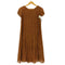 シビラ Sybilla SILK 100% 絹 シルク 総柄 水玉 ドット マーブル プリーツ デザイン ワンピース レディース import:M