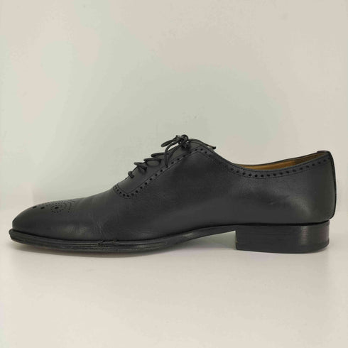 Trading Post 13576 プレーントゥ パンチング レザー シューズ メンズ JPN:41