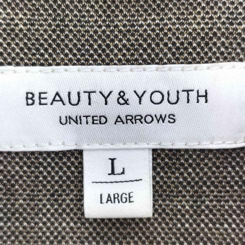 ビューティーアンドユースユナイテッドアローズ BEAUTY & YOUTH UNITED ARROWS BY チェック ジップ ブルゾン メンズ import:L