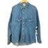 COSI I'UOMO 90s USA製 ライトデニム ボタンダウン 長袖 ワークシャツ ダンガリーシャツ メンズ import:M