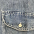 COSI I'UOMO 90s USA製 ライトデニム ボタンダウン 長袖 ワークシャツ ダンガリーシャツ メンズ import:M