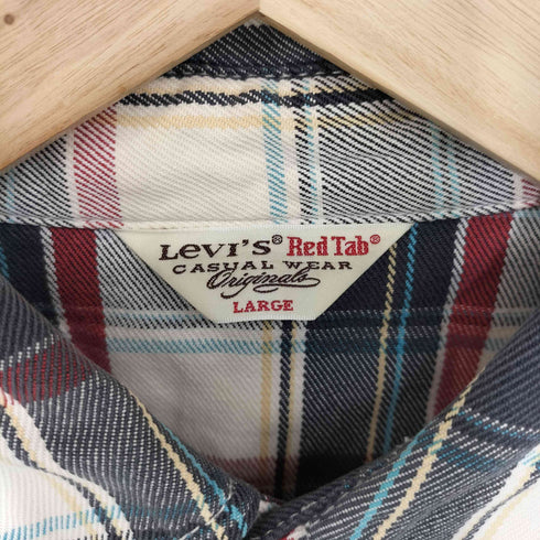 リーバイス Levis 00S Red Tab ウエスタン フランネル チェック 長袖シャツ メンズ import:L