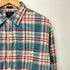 ジェイクルー J.CREW SLIM PLAID FLANNEL SHIRT スリム プラッド フランネル シャツ メンズ import:L