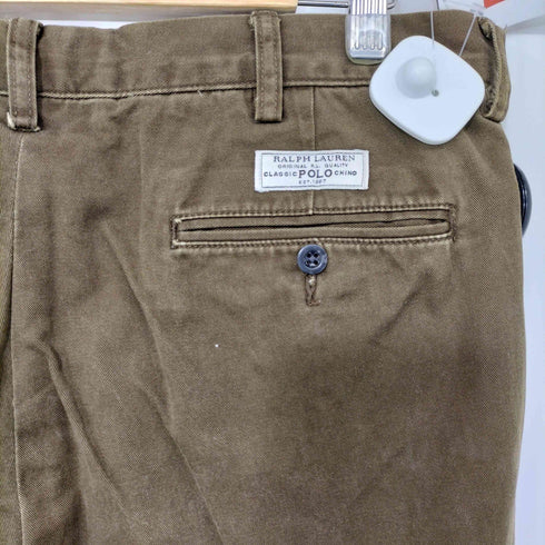 ポロバイラルフローレン Polo by RALPH LAUREN 90s ANDREW PANT アンドリューパンツ 2タック チノパンツ メンズ 35×32