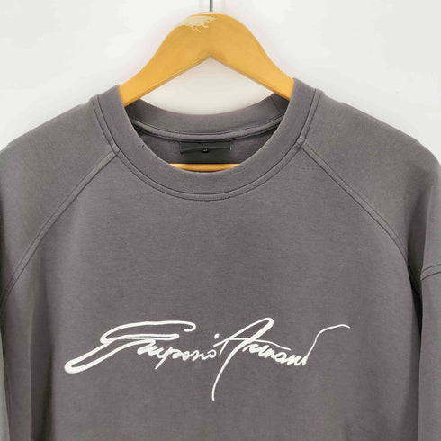 エンポリオアルマーニ EMPORIO ARMANI ロゴ刺繍プリント スウェット メンズ XL