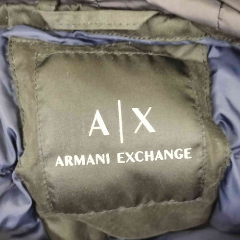 アルマーニエクスチェンジ ARMANI EXCHANGE 異素材切替 フード付きダウンジャケット メンズ