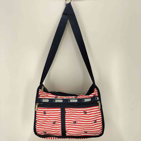 レスポートサック LeSportsac ボーダーデザイン ショルダーバッグ メンズ