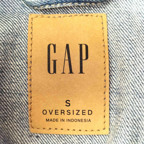 ギャップ Gap オーバーサイズ アイコンデニムジャケット レディース import:S