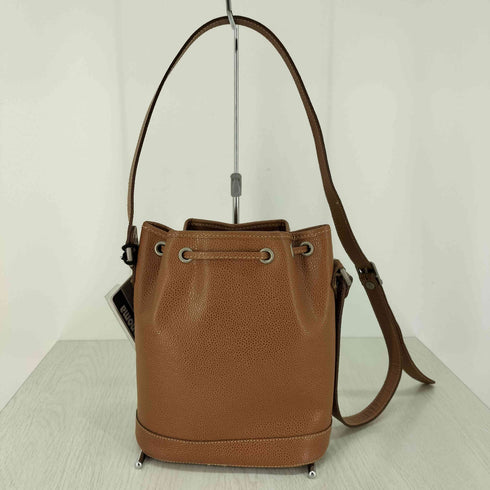 レノマ renoma PARIS 巾着 レザーショルダーバッグ レディース