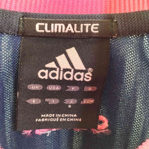 アディダス adidas 刺繍ロゴ トラックジャケット フレアパンツ ジャージ セットアップ レディース S