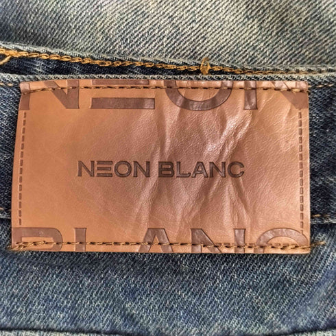 NEON BLANC ダメージ加工 デニム ショーツ メンズ JPN:S