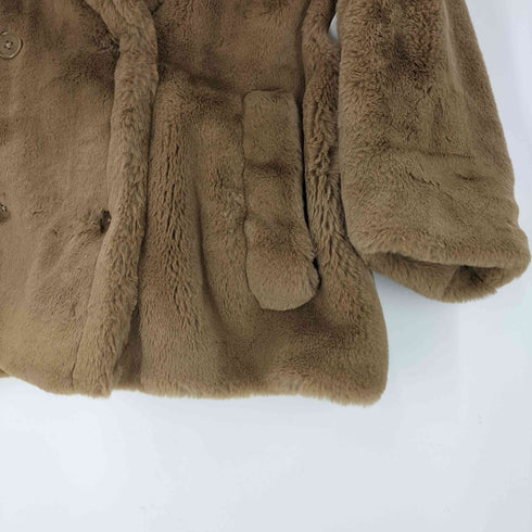 ゴールデングースデラックスブランド golden goose deluxe brand フェイク ファー ダブル ボタン ジャケット ボア レディース xxs