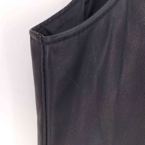 ショット Schott 80s 白タグ USA製 SPORTS WEAR レザーベスト メンズ import:S