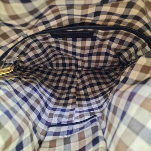 アクアスキュータム AQUASCUTUM レザー ボディバッグ メンズ