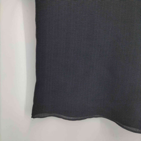 ミーイッセイミヤケ me ISSEY MIYAKE 唐草 プリント ハイネック プリーツ カットソー レディース
