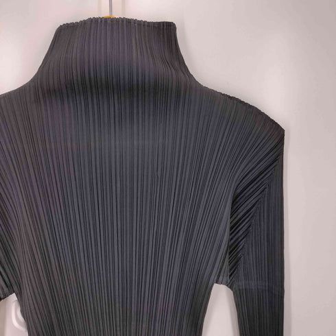 プリーツプリーズイッセイミヤケ PLEATS PLEASE ISSEY MIYAKE 00AW ハイネック プリーツ カットソー レディース JPN:3