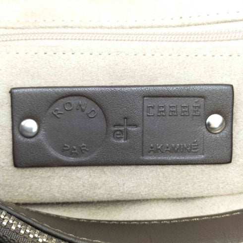 ROND et CARRE par AKAMINE クロコダイルレザーハンドバッグ レディース