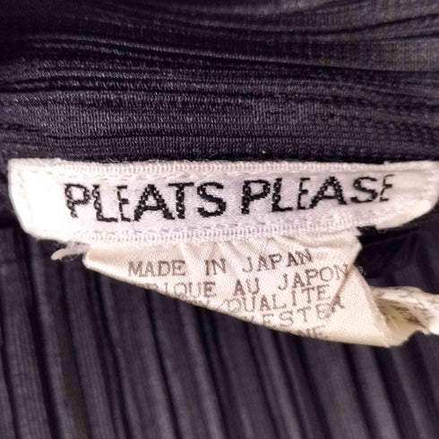 プリーツプリーズイッセイミヤケ PLEATS PLEASE ISSEY MIYAKE 00AW プリーツ ジップアップ ロング フーディ レディース JPN:3