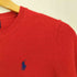 ポロラルフローレン POLO RALPH LAUREN 現行タグ ポニー刺繍 ウール Vネック カーディガン レディース L(12-14)
