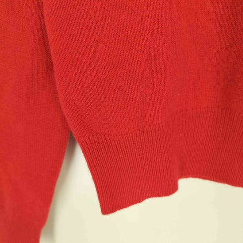ポロラルフローレン POLO RALPH LAUREN 現行タグ ポニー刺繍 ウール Vネック カーディガン レディース L(12-14)