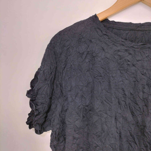 ミーイッセイミヤケ me ISSEY MIYAKE 25SS meringue メレンゲ カットソー Tシャツ 半袖 レディース