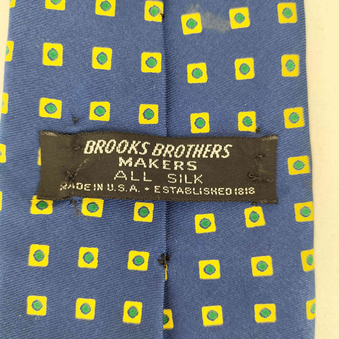 ブルックスブラザーズ BROOKS BROTHERS シルク100 総柄 ネクタイ メンズ