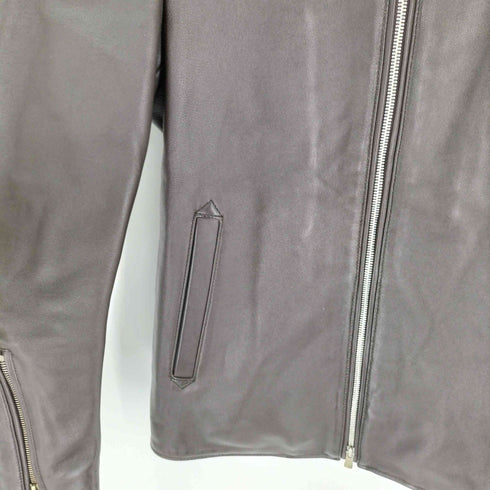シップスジェットブルー SHIPS JET BLUE 羊革 シングルライダース メンズ JPN:XS
