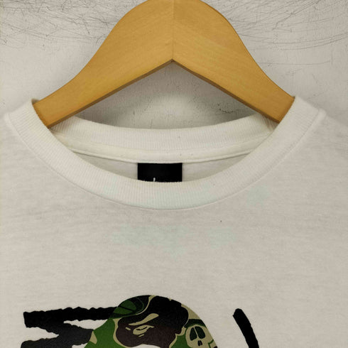 アベイシングエイプ A BATHING APE SURVIVAL OF THE FITTEST tシャツ メンズ JPN:M