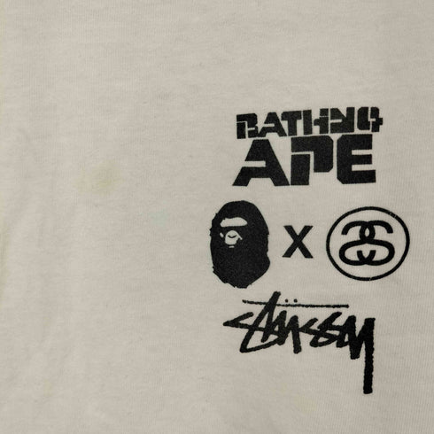 アベイシングエイプ A BATHING APE SURVIVAL OF THE FITTEST tシャツ メンズ JPN:M