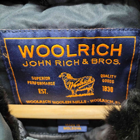 ウールリッチ WOOLRICH ラビットファー付き ダウンコート レディース import:XS
