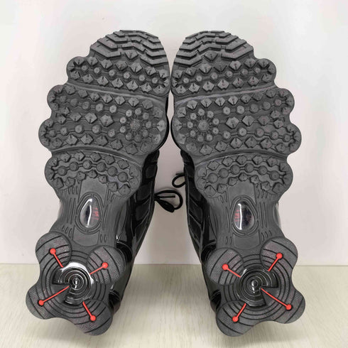 ナイキ NIKE SHOX TL BLACK/BLACK-MTLC HEMATITE-MAX ORANGE ショックス ローカットスニーカー メンズ 28