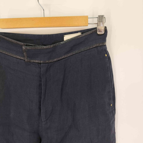 ユナイテッドアローズ UNITED ARROWS UBC パイピング リネン ワイドパンツ レディース JPN:38