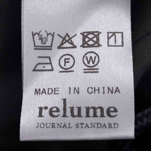 ジャーナルスタンダードレリューム JOURNAL STANDARD relume 26ss マットウースフレアタックパンツ レディース JPN:36