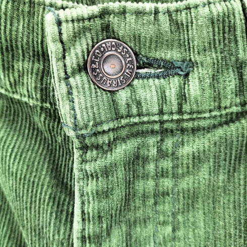 リーバイス Levis 90S 517-15 日本製 ボタン裏 J38 刻印 紙パッチ ジップフライ フレア 細畝 コーデュロイパンツ 96年製 Y2K メンズ W33 L34