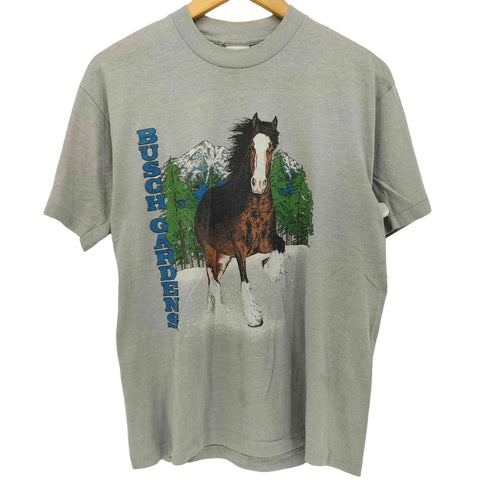 シグナル SIGNAL 90S USA製 アニマルプリント Tシャツ レディース import:L