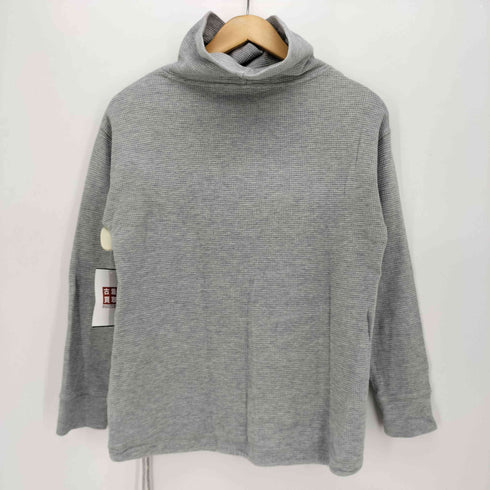 ランズエンド LANDS END ワッフル生地 ハイネック 長袖 カットソー メンズ import:S