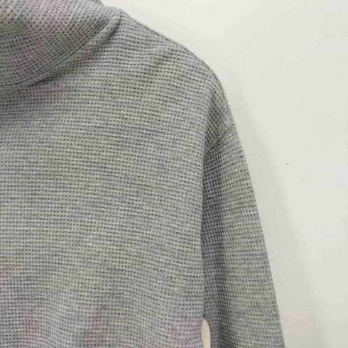 ランズエンド LANDS END ワッフル生地 ハイネック 長袖 カットソー メンズ import:S