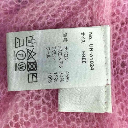 Uenui ツートーン ローゲージ ニット バイカラー レイヤード レディース FREE