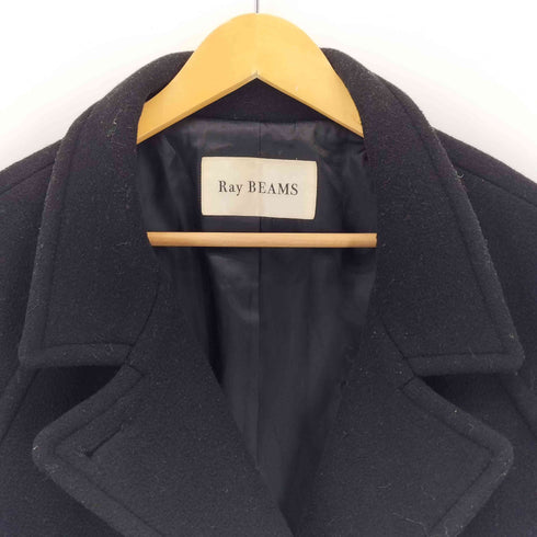 レイビームス Ray BEAMS スタンドカラー ロング コート レディース