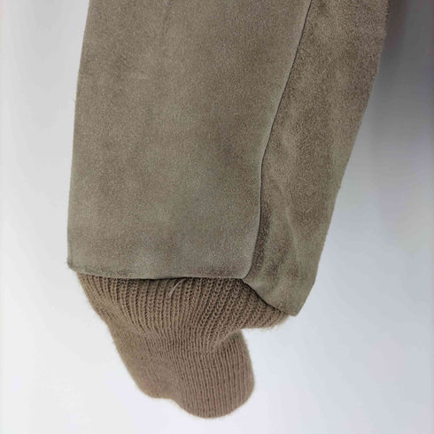ショット Schott 80S USA製 IDEALジップ スエード レザー ジップアップ ボンバー ジャケット メンズ US:40