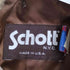 ショット Schott 80S USA製 IDEALジップ スエード レザー ジップアップ ボンバー ジャケット メンズ US:40