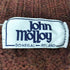 ジョンモロイ John Molloy アイルランド製 ウール100 アランニット カーディガン メンズ
